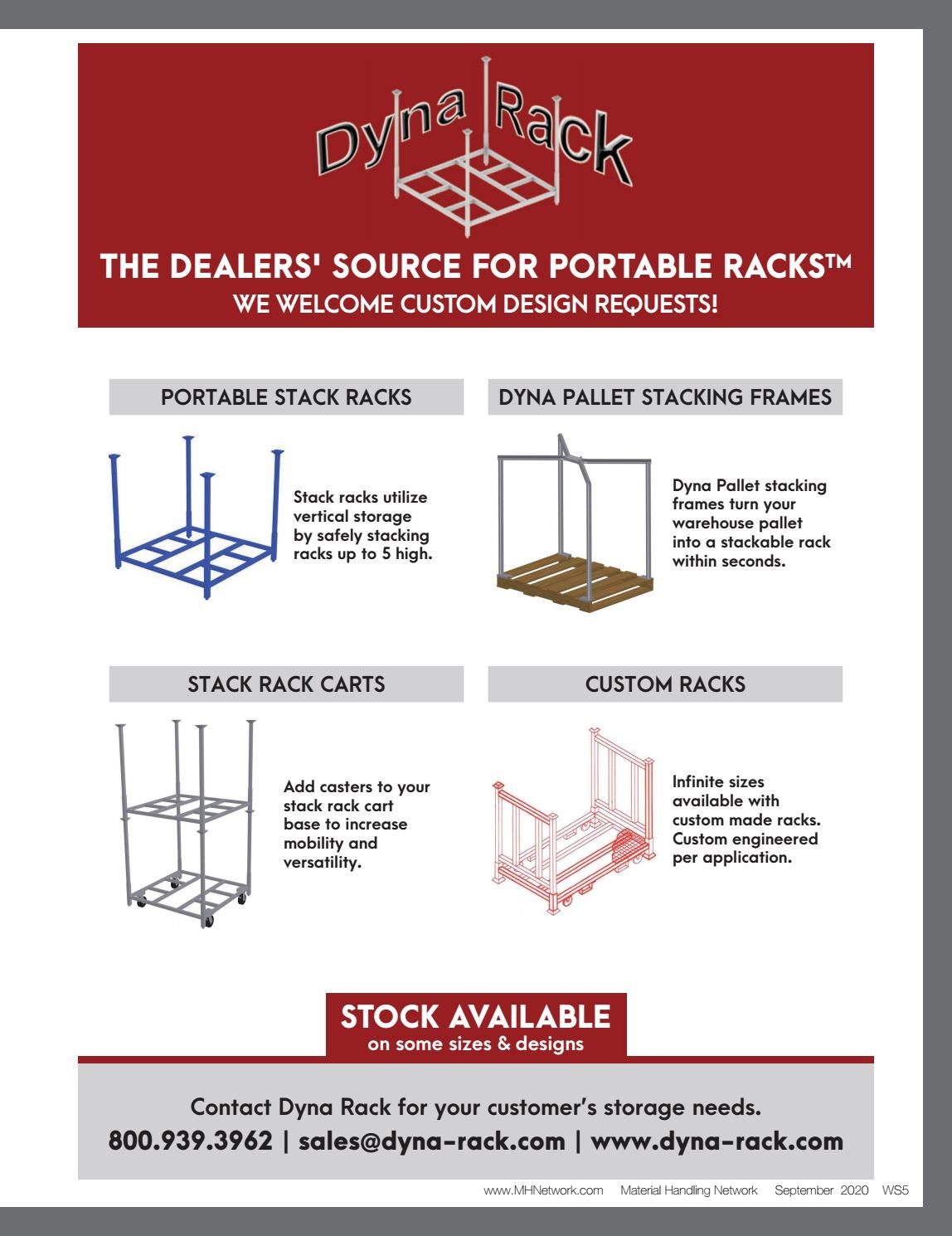stackable rack on Warehouse Solutions September 2020 By Material Handling Network Issuu