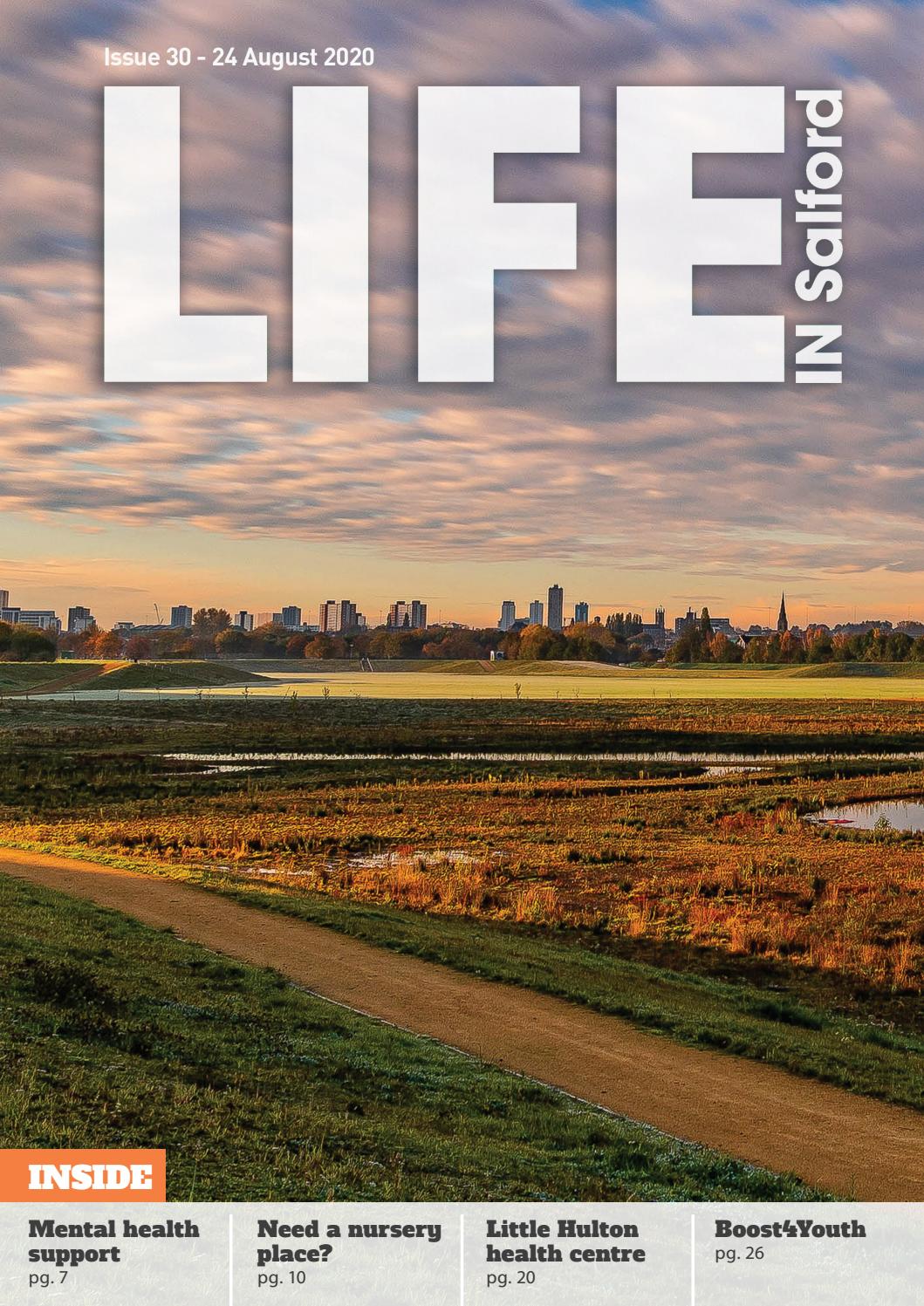 Life in Salford digital issue 30 August 2020 edition by Salford City