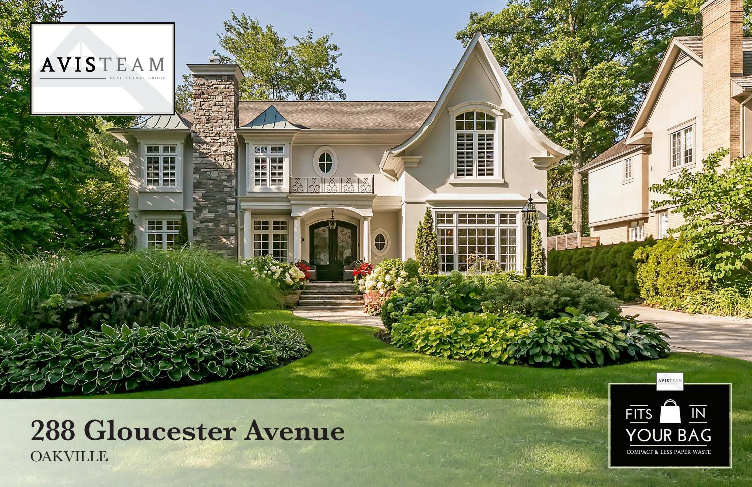 288 Gloucester Avenue Oakville By Avisteam Issuu