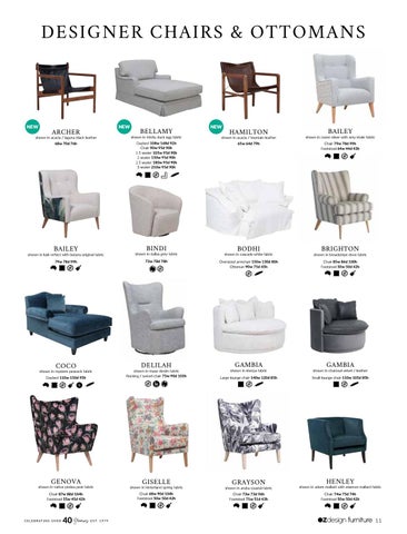 OZ Design Furniture 家具目录 · OZ DESIGN FURNITURE PRODUCT 指南 春季 夏季 20-21 第 11 页