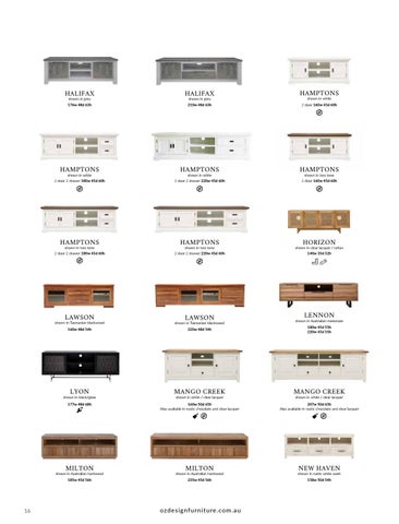 OZ Design Furniture 家具目录 · OZ DESIGN FURNITURE PRODUCT 指南 春季 夏季 20-21 第 16 页