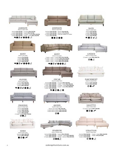 OZ Design Furniture 家具目录 · OZ DESIGN FURNITURE PRODUCT 指南 春季 夏季 20-21 第 6 页