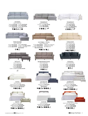 OZ Design Furniture 家具目录 · OZ DESIGN FURNITURE PRODUCT 指南 春季 夏季 20-21 第 7 页