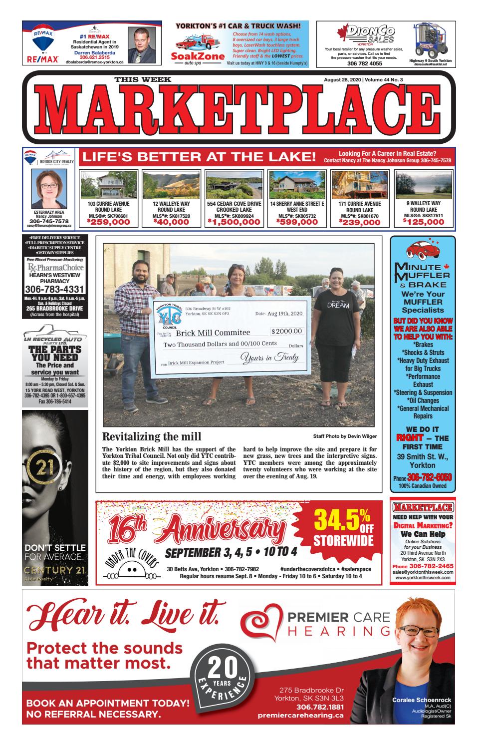 Marketplace 2020 08 28 by Yorkton This