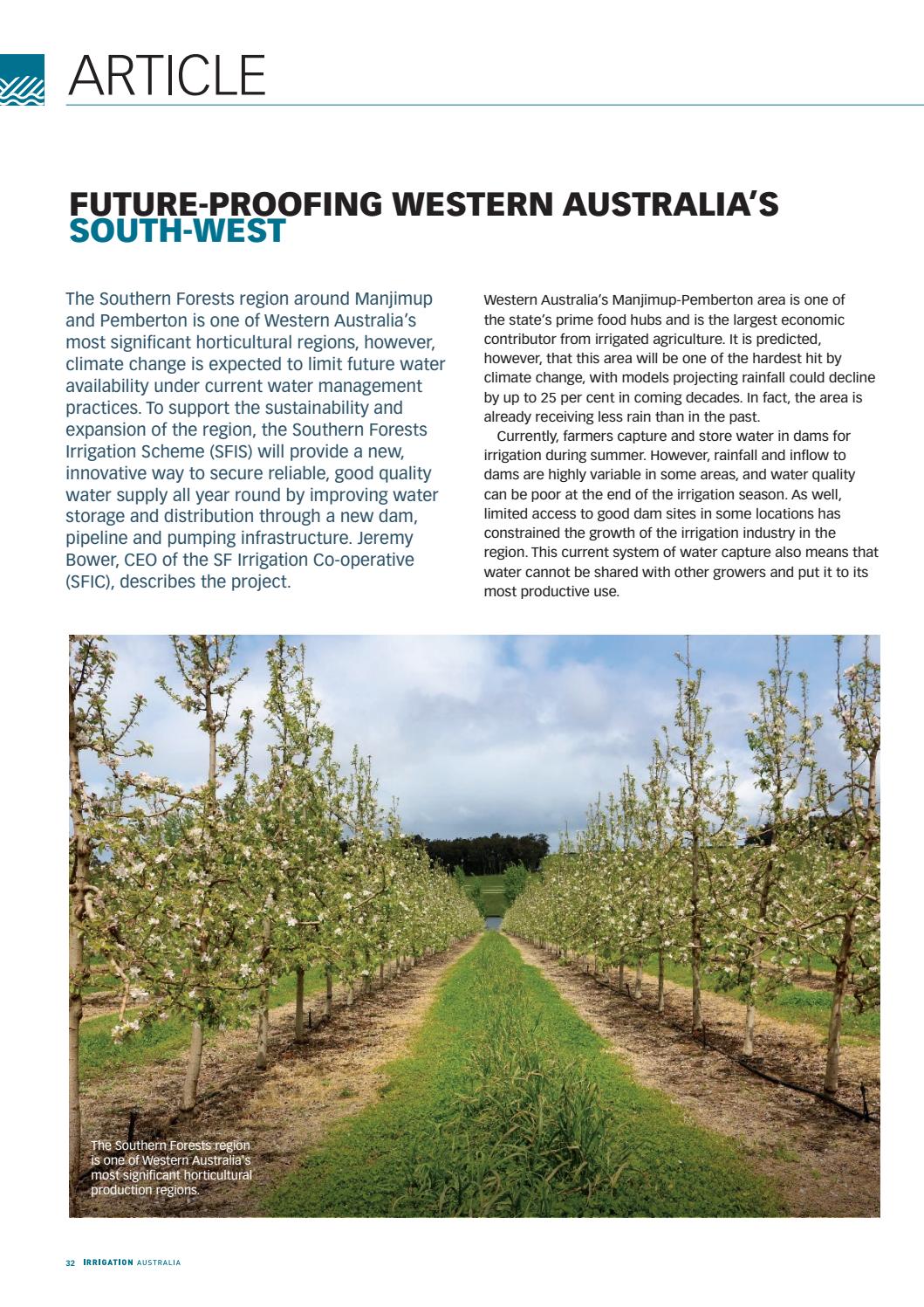 Irrigation Journal Spring 2020 by Irrigation Australia Issuu