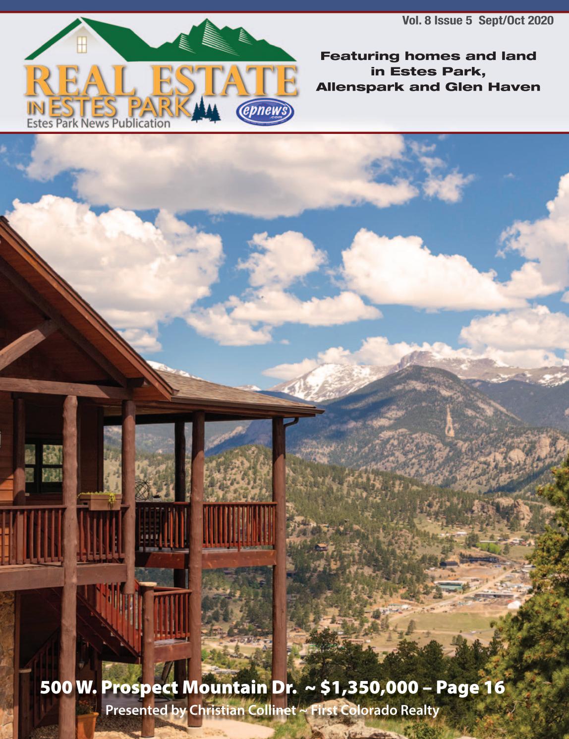 Real Estate in Estes Park, September/October 2020 by Estes ...