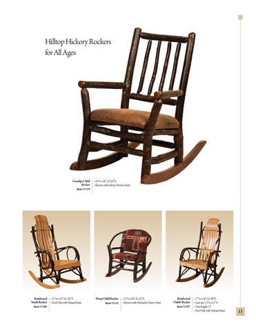 Heritage Amish Furniture 家具目录 · Hilltop Hickory 家具 2020 第 12 页