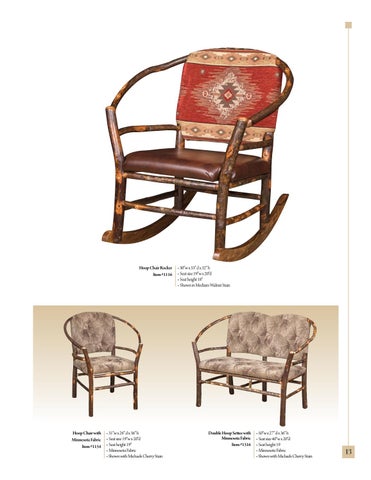 Heritage Amish Furniture 家具目录 · Hilltop Hickory 家具 2020 第 14 页