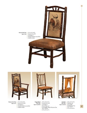 Heritage Amish Furniture 家具目录 · Hilltop Hickory 家具 2020 第 18 页