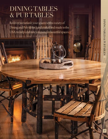 Heritage Amish Furniture 家具目录 · Hilltop Hickory 家具 2020 第 22 页