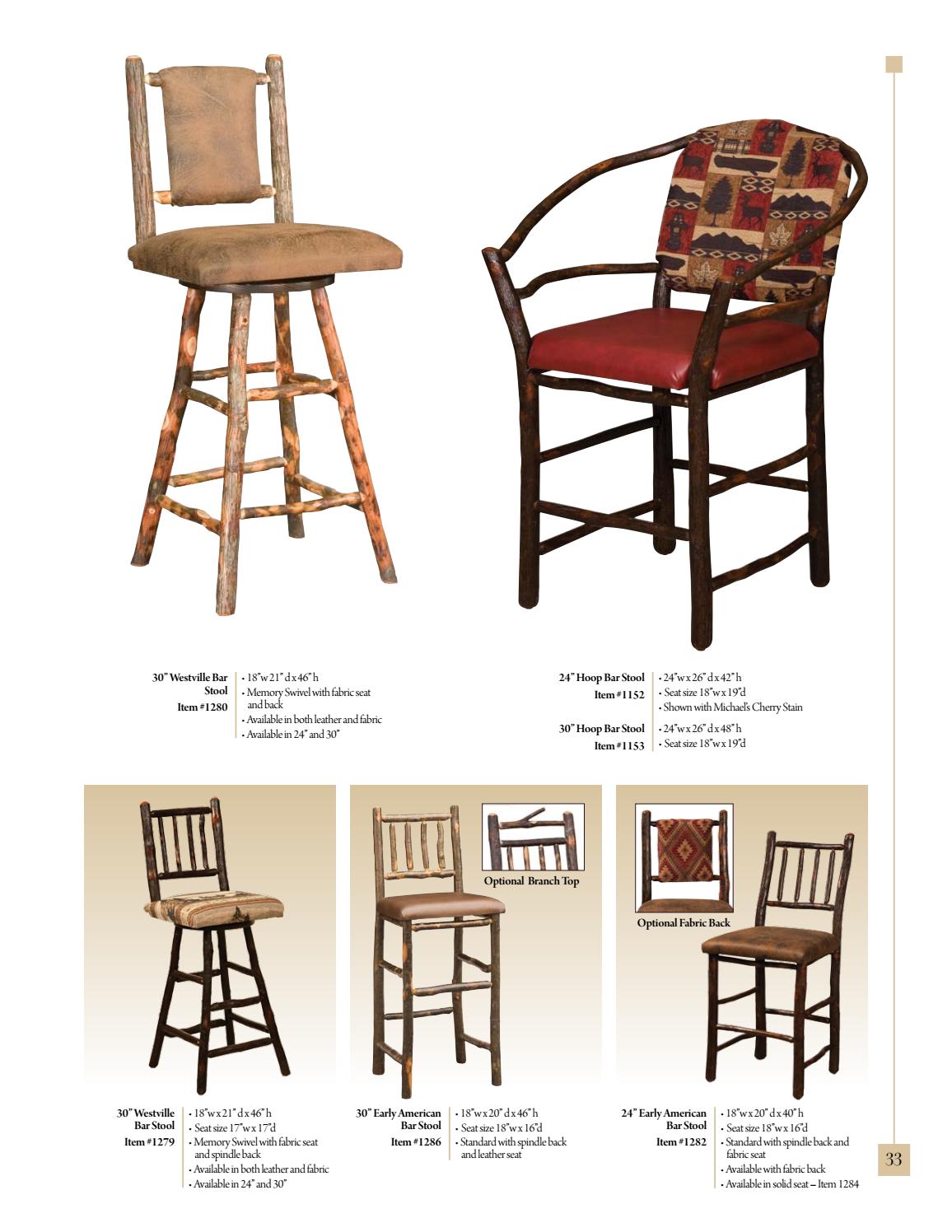 Hilltop Hickory Furniture 2020 by Heritage Amish Furniture Issuu
