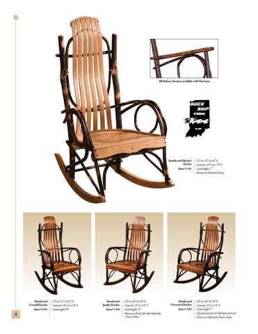 Heritage Amish Furniture 家具目录 · Hilltop Hickory 家具 2020 第 9 页