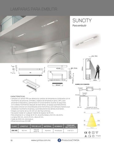 cymisa 灯饰目录 Iluminación, 德文 CYMISA. 第 16 页