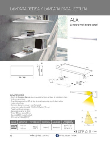 cymisa 灯饰目录 Iluminación, 德文 CYMISA. 第 18 页