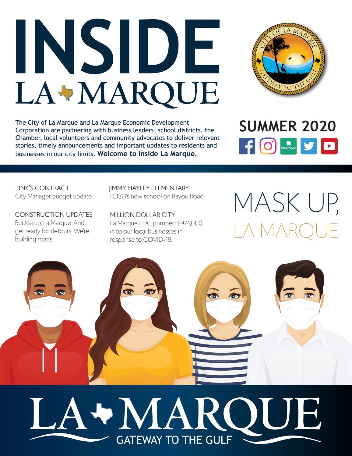 Inside La Marque Vol 14 Summer 2020 by City of La Marque Issuu