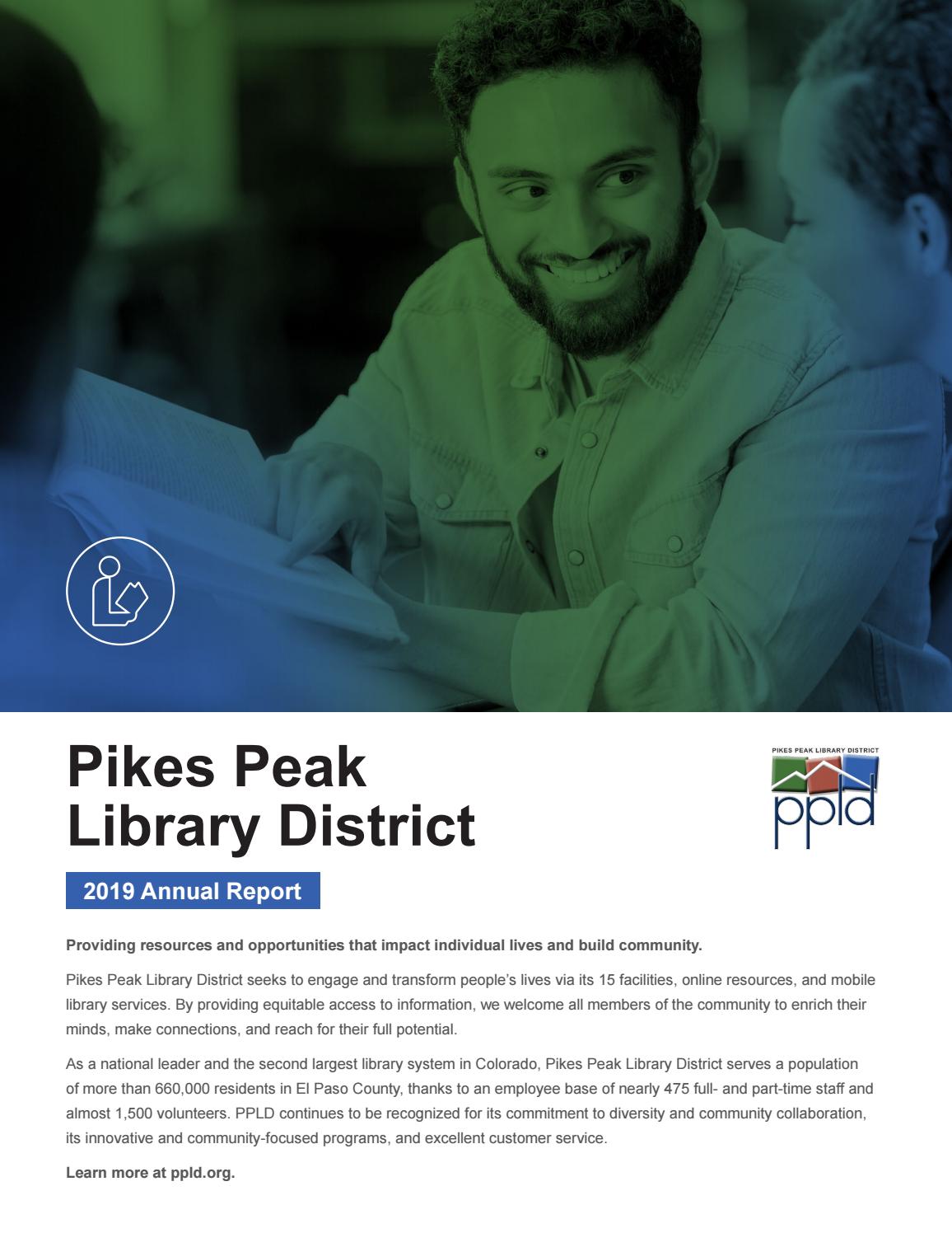 2019 Annual Report by Pikes Peak Library District Issuu