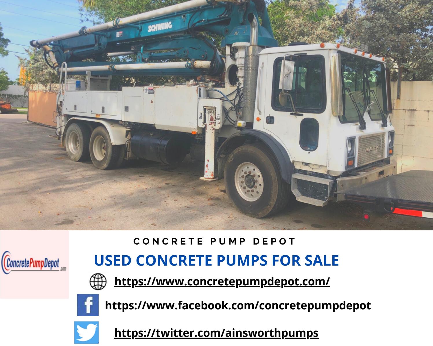 Used Concrete Pump Trucks for Sale by Concrete Pump Depot Issuu