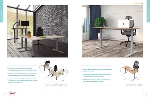 MERCADO INTEGRAL 家具目录 · CATALOGO MOBILIARIO 德文 OFICINA 第 11 页