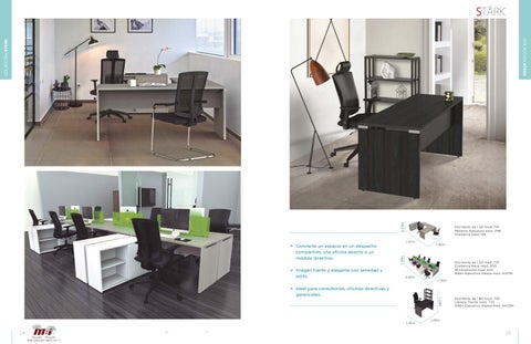 MERCADO INTEGRAL 家具目录 · CATALOGO MOBILIARIO 德文 OFICINA 第 13 页