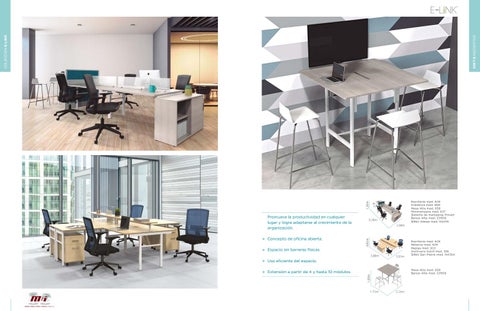 MERCADO INTEGRAL 家具目录 · CATALOGO MOBILIARIO 德文 OFICINA 第 17 页
