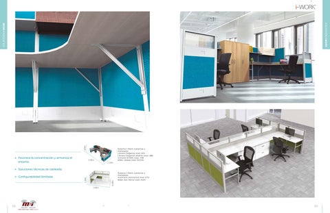 MERCADO INTEGRAL 家具目录 · CATALOGO MOBILIARIO 德文 OFICINA 第 20 页