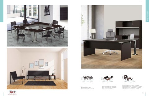 MERCADO INTEGRAL 家具目录 · CATALOGO MOBILIARIO 德文 OFICINA 第 22 页