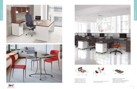 MERCADO INTEGRAL 家具目录 · CATALOGO MOBILIARIO 德文 OFICINA 第 24 页