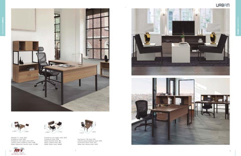 MERCADO INTEGRAL 家具目录 · CATALOGO MOBILIARIO 德文 OFICINA 第 6 页