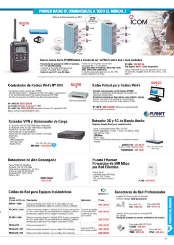 CATALOGO REDES INALÁMBRICAS - MIB 第 15 页