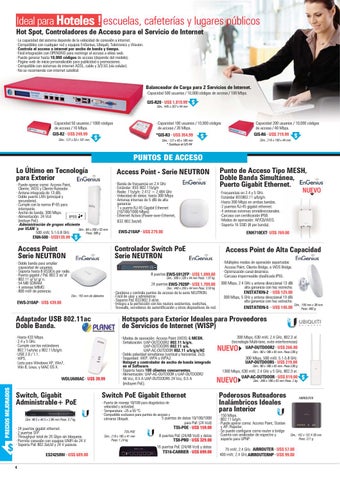 CATALOGO REDES INALÁMBRICAS - MIB 第 4 页