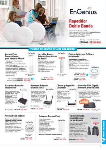 CATALOGO REDES INALÁMBRICAS - MIB 第 5 页