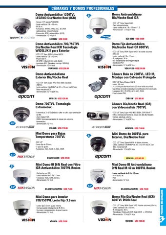 家具目录 2 CIRCUITO CERRADO TV, EQUIPO LOCALIZADOR VEHICULAR, MOTO, CAMARAS OCULTAS 第 13 页