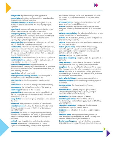 Theory of Knowledge Glossary by Cambridge International Education - Issuu