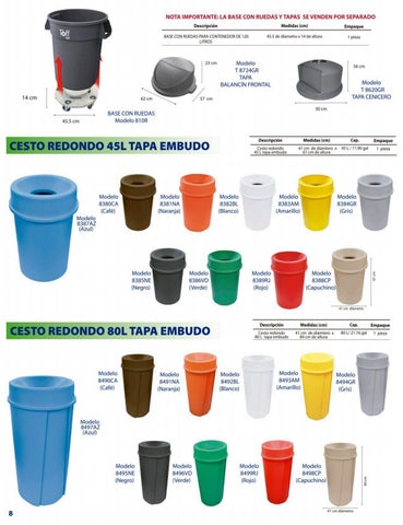 CATALOGO CONTENEDORES 德文 BASURA PLASTICO - MIB 第 12 页