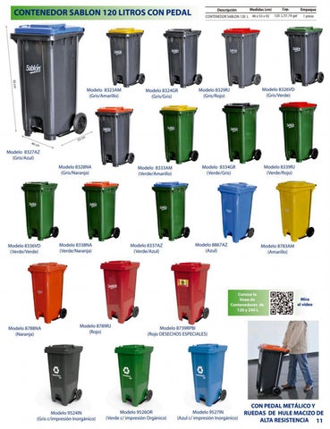 CATALOGO CONTENEDORES 德文 BASURA PLASTICO - MIB 第 15 页