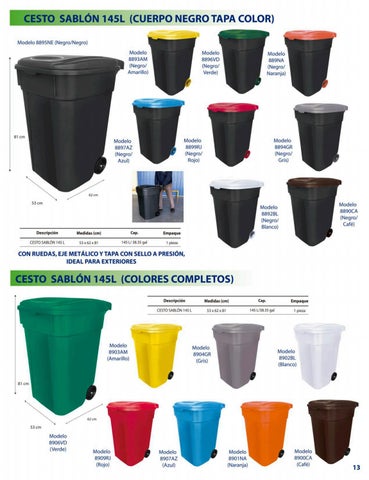 CATALOGO CONTENEDORES 德文 BASURA PLASTICO - MIB 第 17 页