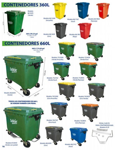 CATALOGO CONTENEDORES 德文 BASURA PLASTICO - MIB 第 20 页