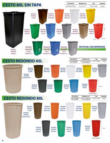 CATALOGO CONTENEDORES 德文 BASURA PLASTICO - MIB 第 8 页