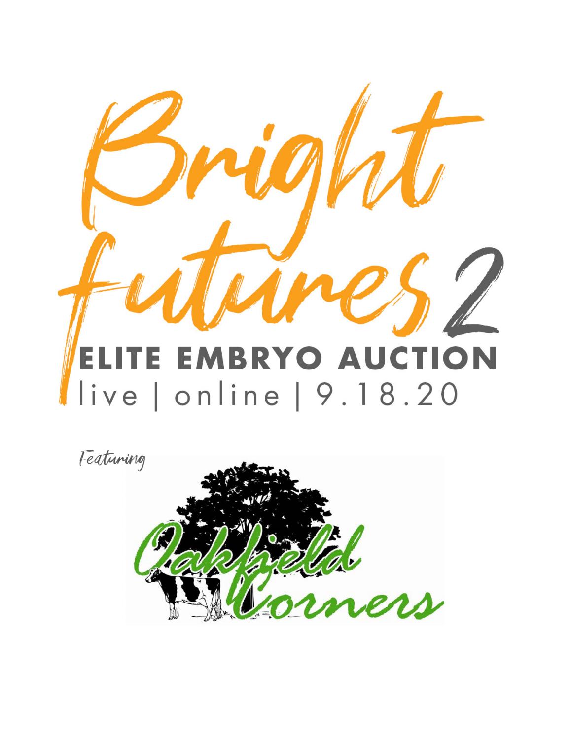 Bright Futures 2 Elite Embryo Auction By Cowsmopolitan Issuu
