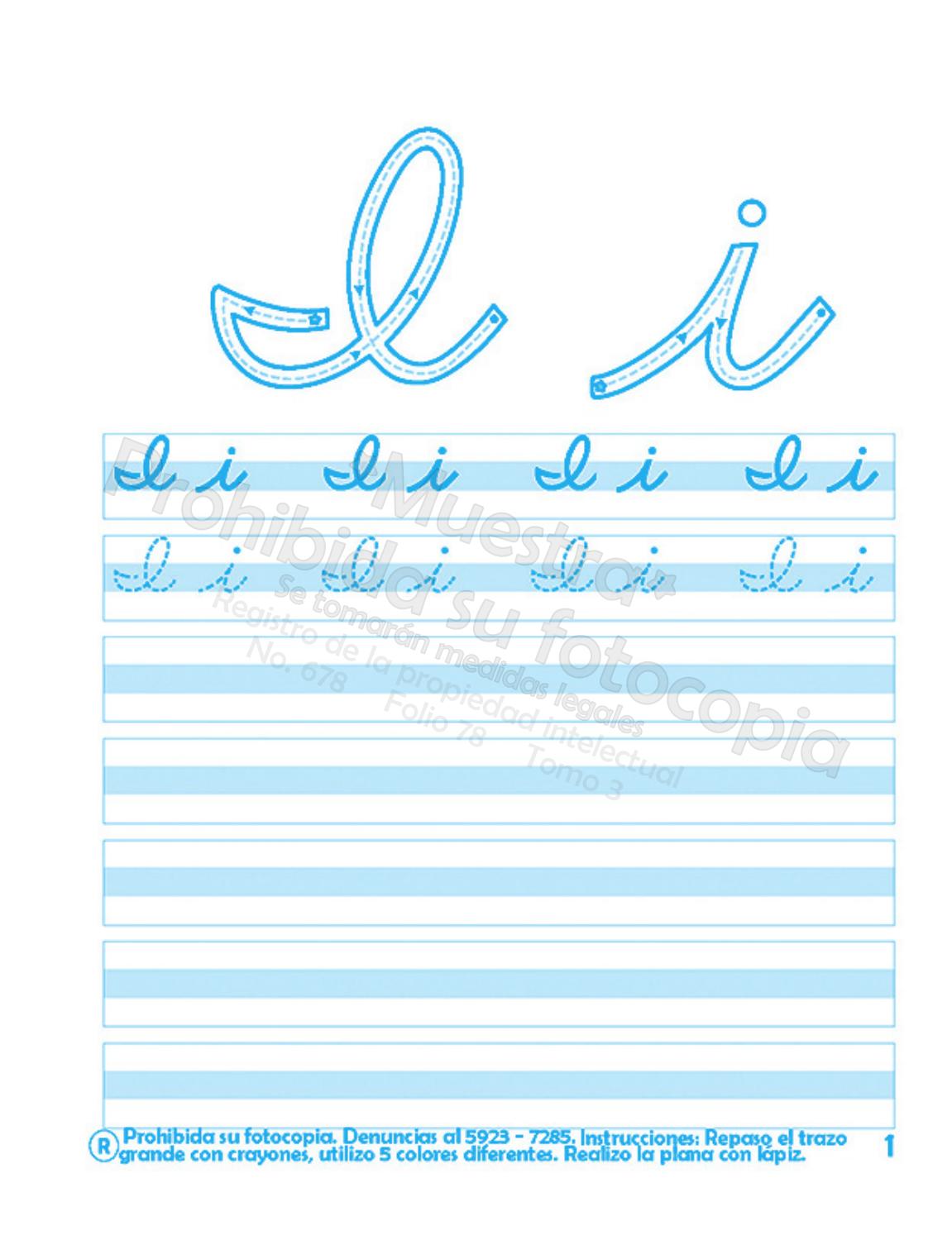 Muestra Planitas Cursiva by Diseño Jugando Aprendo - Issuu