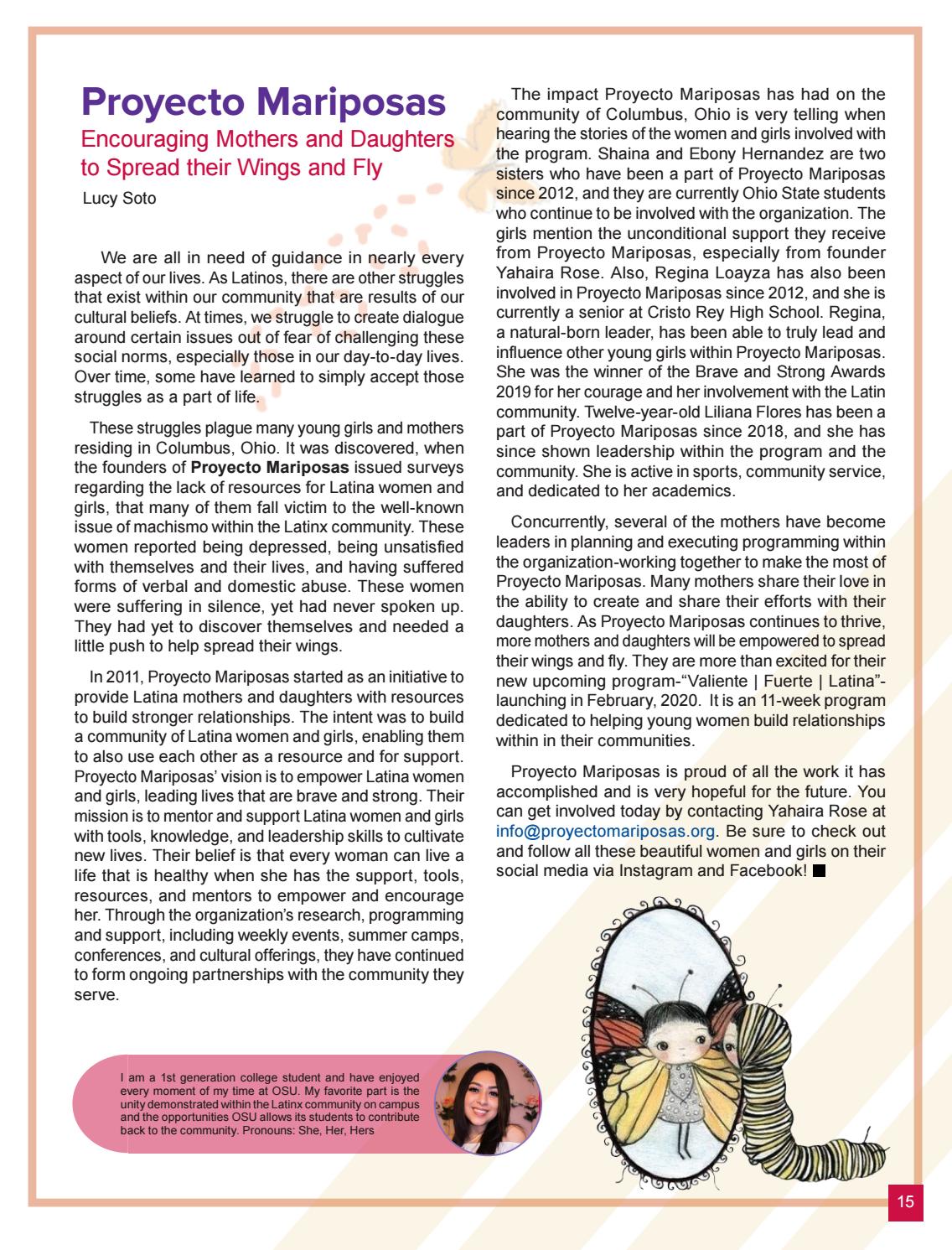 Que Pasa Ohio State Spring Vol 29 No 2 By Que Pasa Ohio State Issuu Que Pasa Ohio State Spring Vol 29 No 2 By Que Pasa Ohio State Issuu