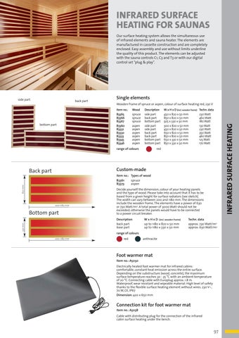 Infraworld infrared cabins and saunas 2020_21 by TPI GmbH - Issuu