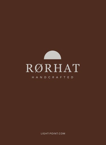 RØRHAT 灯饰手册 2020-2021 第 16 页