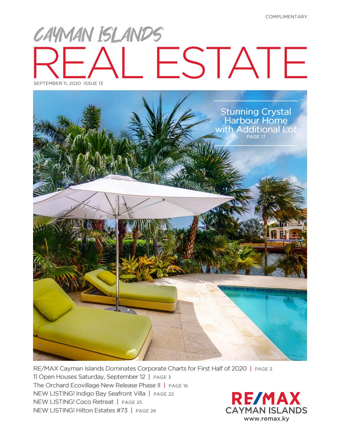 RE/MAX Cayman Islands Magazine September 11, 2020 by RE/MAX Cayman