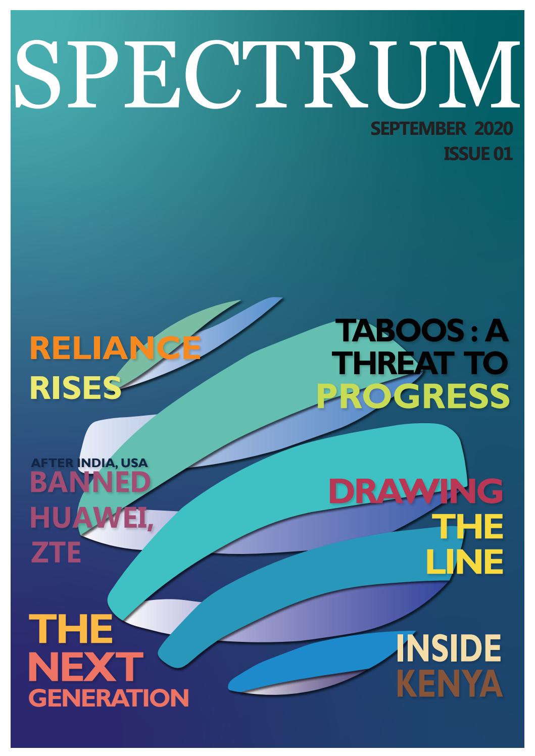 Spectrum Magazine by The Rational Millennial Media Issuu