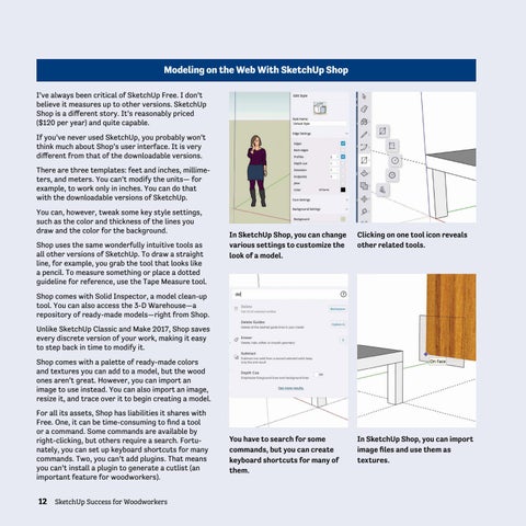 SketchUp Success for Woodworkers, 2nd ed. ( 预览 ) 第 14 页