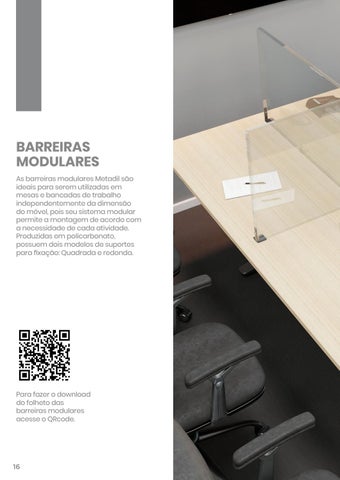 家具目录 Barreiras protetoras 第 16 页