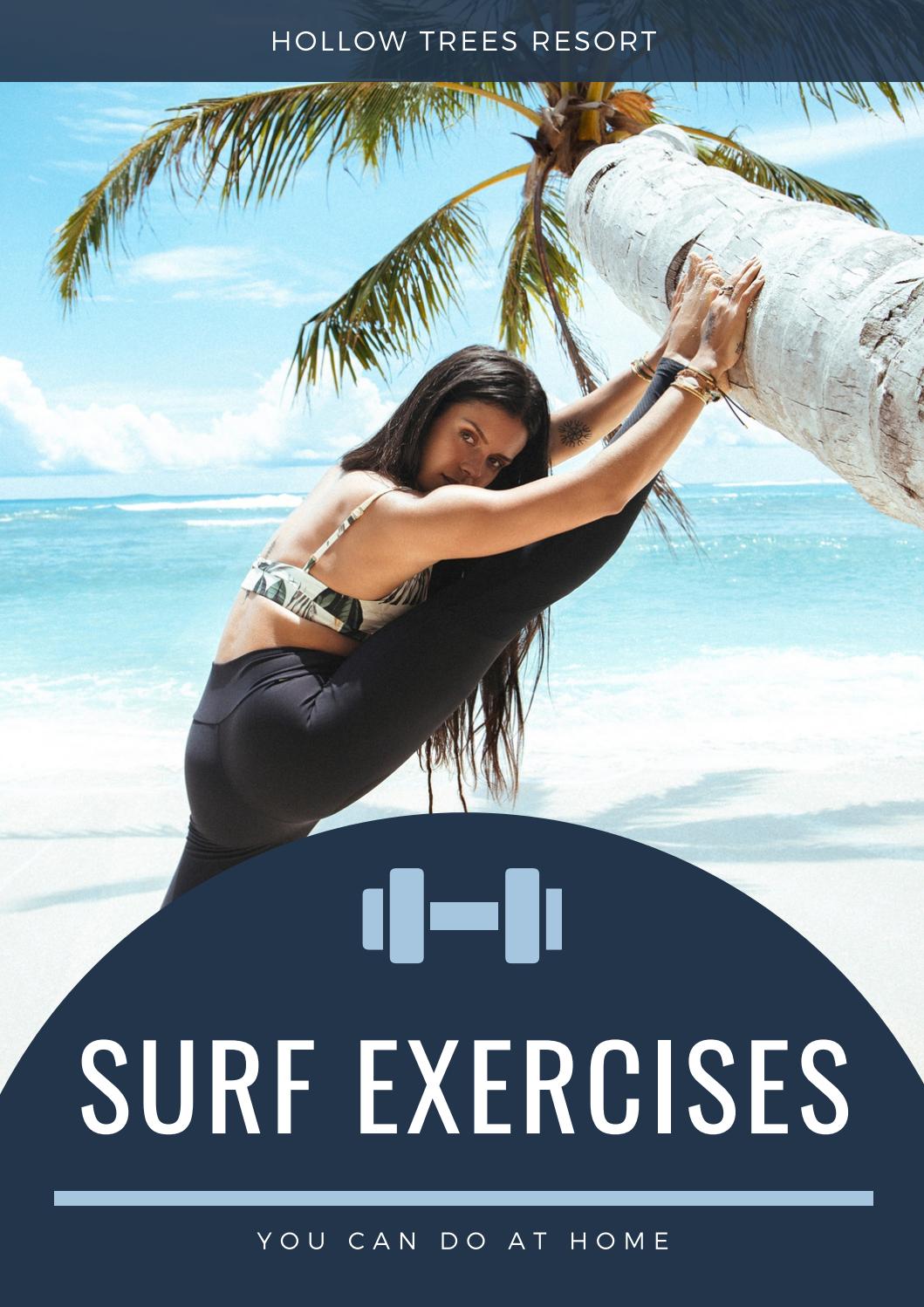 Surf Exercises You Can Do At Home by HTsResort Issuu