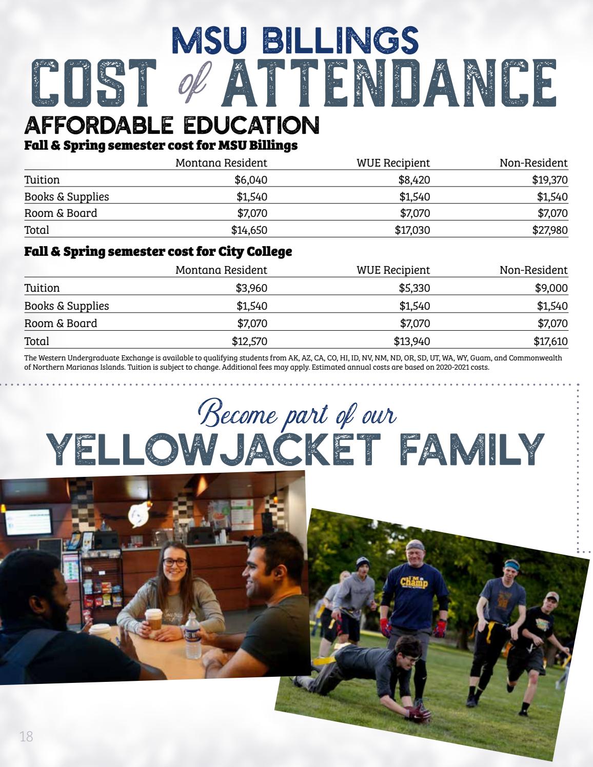 Montana State University Billings View Book 20202021 by Montana State