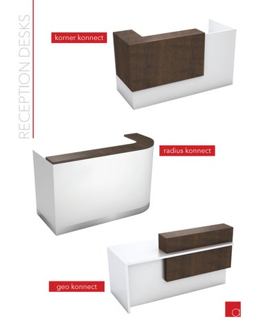 Arnold 工程 Konnect Reception Desks and Tables 第 2 页